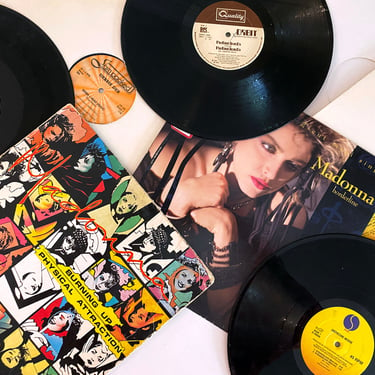 Madonna, Depeche Mode, Debbie Deb, De La Soul, Orbit | | #054 | Lot of 7 DISCO Deejay 12