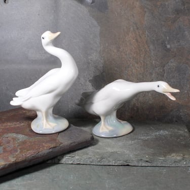 Vintage Lladro Goose Figurines - Your Choice of Pose | Lladro Geese| Hand Painted Goose Figurine | Bixley Shop 