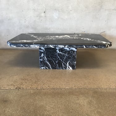 Vintage Honed Finish Marble Table