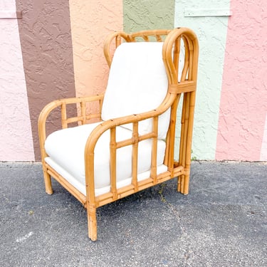 Ralph Lauren Rattan Lounge Chair
