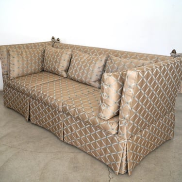 1950’s Hollywood Regency Knole Sofa 