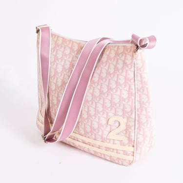 Vintage Dior Pink Cherry Blossom Saddle Bag – Treasures of NYC