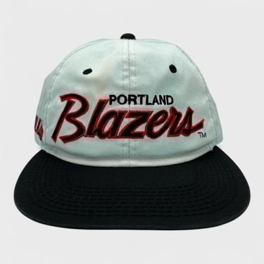Vintage 1990s Portland Trail Blazers Script Snapback Hat