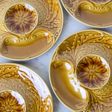 Provencal Gien Artichoke Plate Set of 6