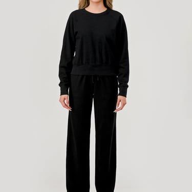 Hashttag - French Terry Sweatpants - Black