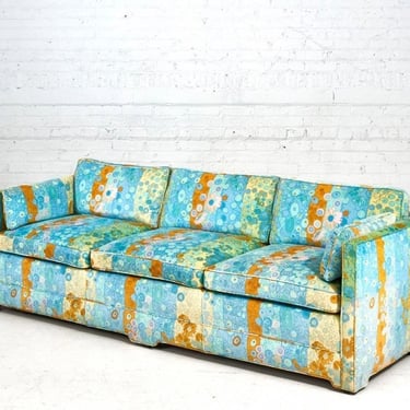 1950's Sofa in Jack Lenor Larson Fabric
