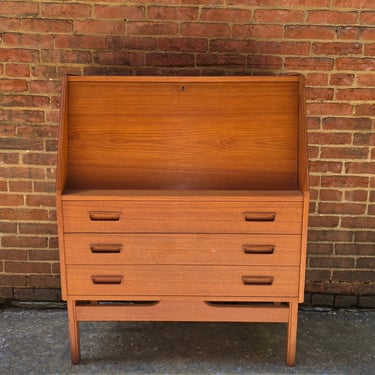 Arne Wahl Iversen Danish Teak Secretary
