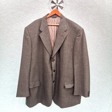 1930s BELTED BACK Jacket | Vintage 30s Men's Taupe | Relic