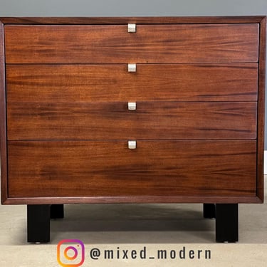 Refinished George Nelson for Herman Miller Dresser Vanity 