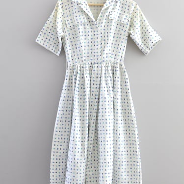 Vintage 1950s Novelty Dress  ⎮ Small