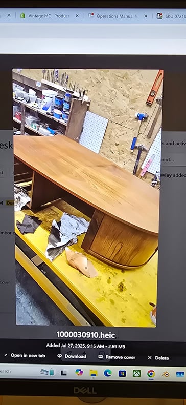 Rounded Desk 0727001