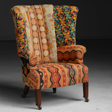 Armchair in Indian Quilt