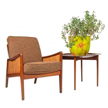 Peter Hvidt + Orla Molgaard for France + Daverkosen Danish Teak Lounge Chair