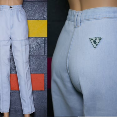 Vintage 1980s Light Wash Jeans | Braxton | Medium | 18 