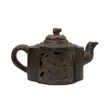 Chinese Handmade Yixing Zisha Clay Teapot With Artistic Accent ws2248E 