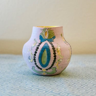 Handmade Ceramic Vase / Kid's Room Decor / Child's Pottery 