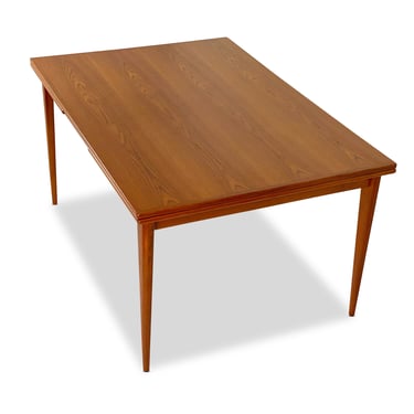 Teak Draw Leaf Dining Table by Neils Otto Møller, Circa 1960s - *Please ask for a shipping quote before you buy. 