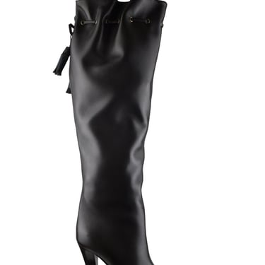 Saint Laurent Women Gathered Boots