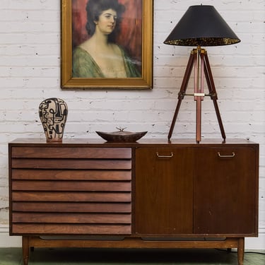 Merton Gershun for American of Martinsville Mid Century Lowboy Credenza