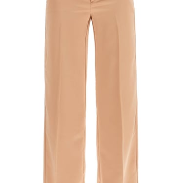 The Andamane Flared Satin Trousers Women