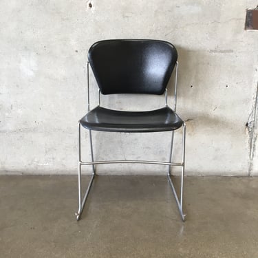 KI Perry Stackable Chrome And Poly Chair