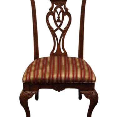 HIGH END Mahogany Contemporary Traditional Chippendale Clawfoot Dining Side Chair 