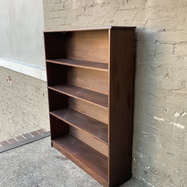 Stained Pine Bookcase