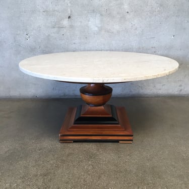 Vintage Italian Marble Coffee Table