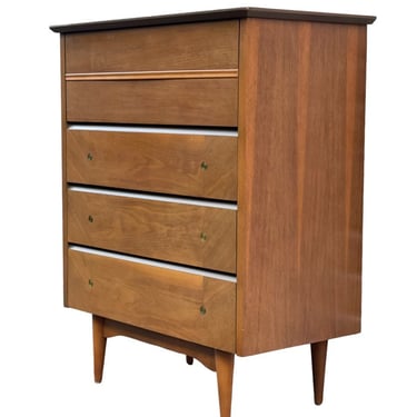 Free Shipping Within Continental US - Vintage Mid Century Modern Dresser Dovetail Drawers 