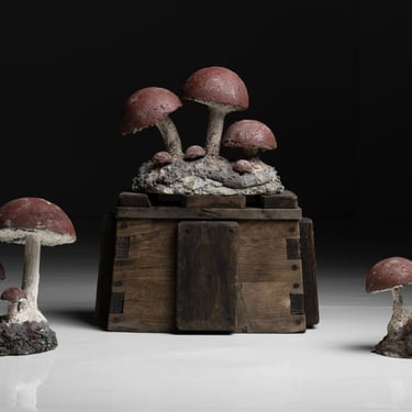 Mushroom Garden Sculptures