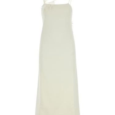 Jil Sander Woman Ivory Viscose Blend Dress