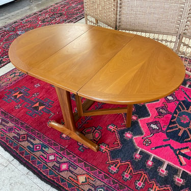 Mid Century Teak Drop Leaf Coffee Table by Nathan Furniture