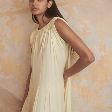 TENERE Citrine Pleated Dress