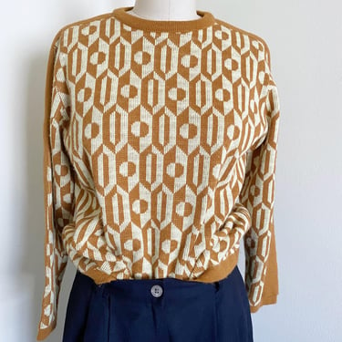 Vintage 60's Abstract Sweater 