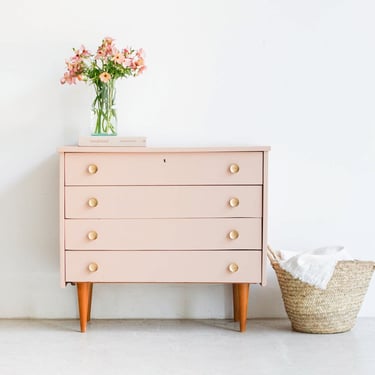 Vintage Blush Dresser