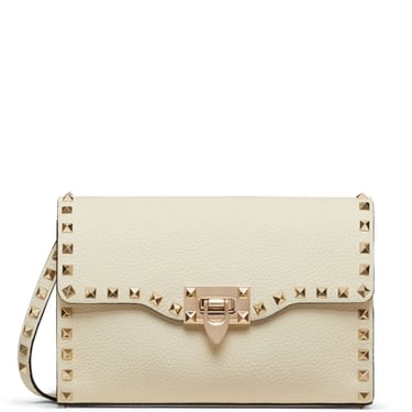 Valentino Garavani Women Rockstud Small Leather Shoulder Bag