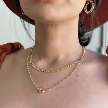 Rolo chain necklace