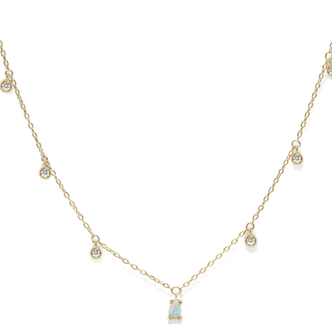 Waterfall Opal Necklace