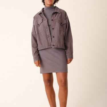 Canvas Utility Jacket in Dior Gray