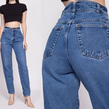 XS 90s High Waisted Mom Jeans 25