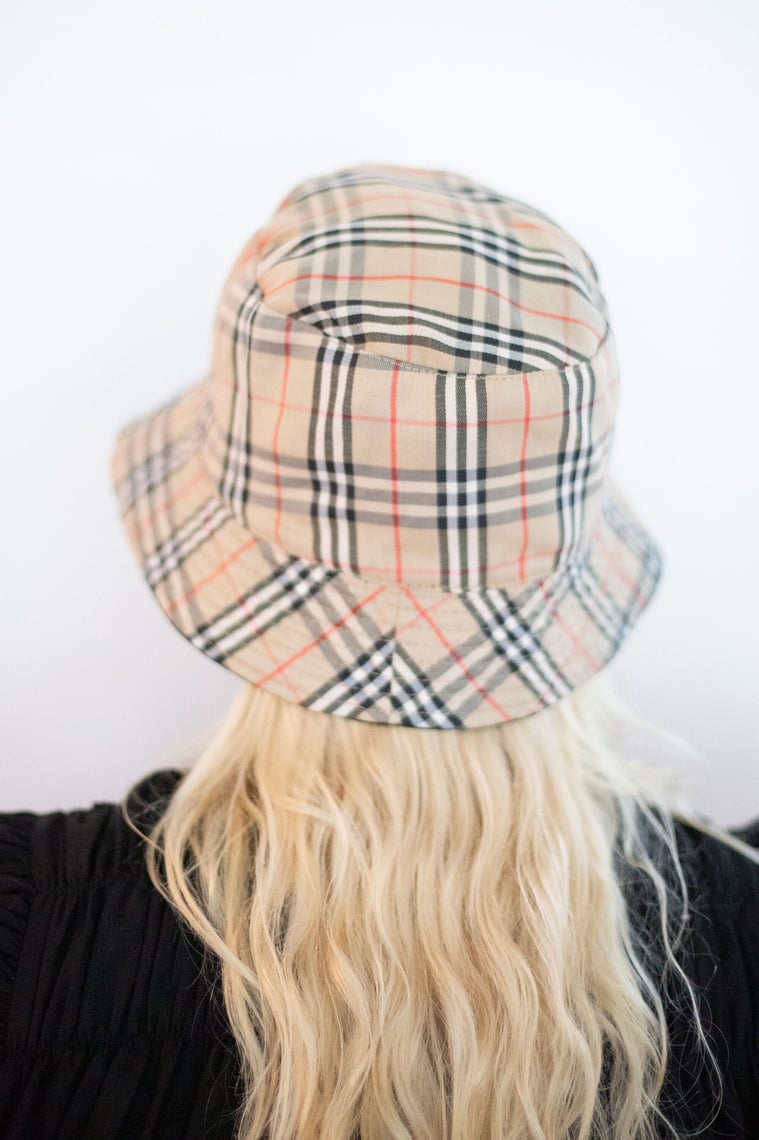 Burberry Vintage Check Bucket Hat Medium – Sacdelux