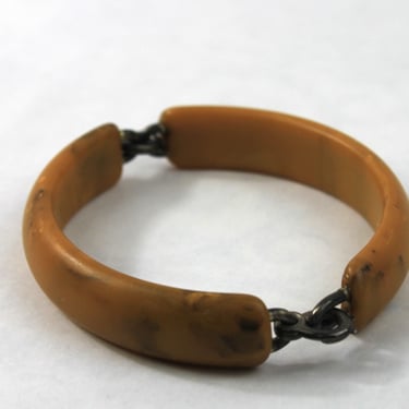 Bakelite Bangle Bracelet Mississippi Mud 