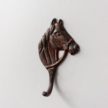midcentury horse wall hook