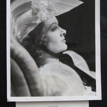 MYRNA LOY Photo Original Publicity Still 1938 