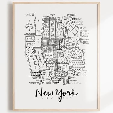 New York City Neighborhood map