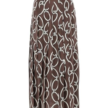 Valentino Garavani Woman Printed Crepe Skirt