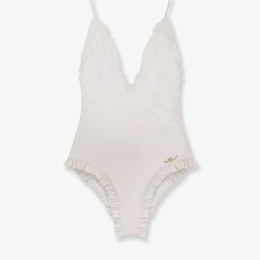 Chloe' Women Swimsuit With Logo Detail