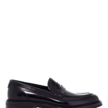 Dolce & Gabbana Brushed Leather Loafers Men