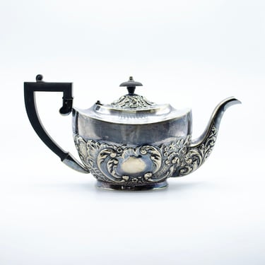 Antique Tea Pot | Late 19th-Century/Early 20th-Century Sheffield Plate 