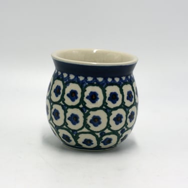 vintage Polish Pottery small vase made in Poland 